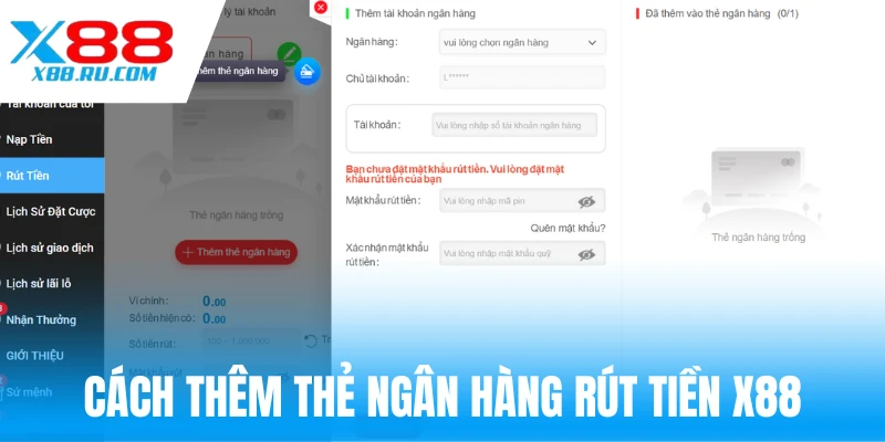 Liên kết ngân hàng chính chủ để nhận tiền
